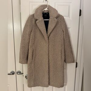 J. Crew Teddy Sherpa Topcoat
